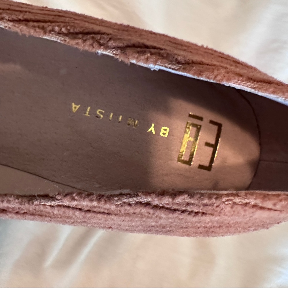 New Elegant  Miista Brown Block Heel Shoes- - Picture 6 of 6